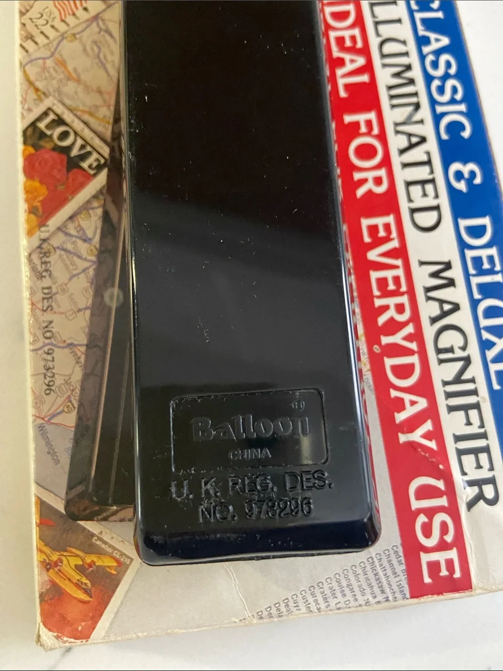 Classic Deluxe Illuminated Magnifying Glass Working Boxed